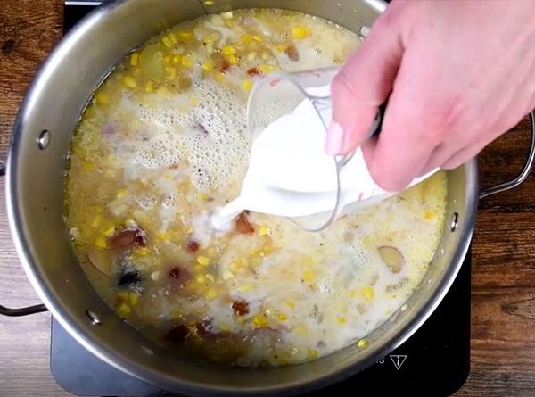 BBQ Shrimp & Corn Chowder - Step 6